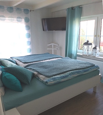 im Schlafzimmer