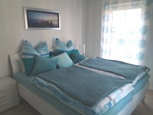 im Schlafzimmer